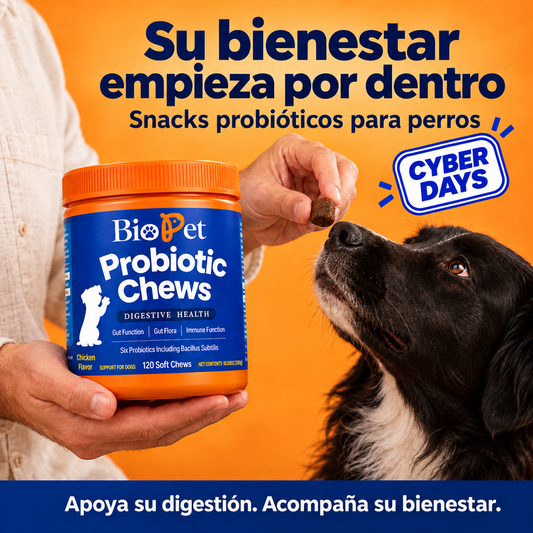 Snack Probiótico | Mejora bienestar de tu mascota