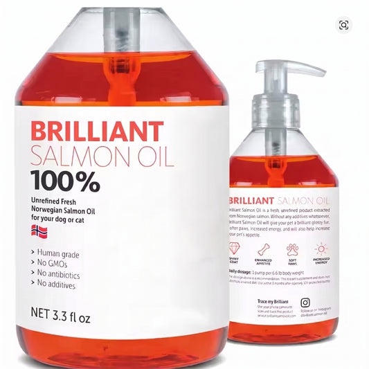 Aceite de Omega 3 para Perros | Pelaje Brillante y Piel Saludable